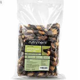 Nutriment Biltong Wrapped Bufflao Tails 1kg