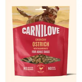 Carnilove Treats - Ostrich with Blackberries 200g