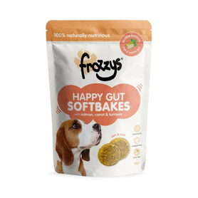 *20% OFF* Frozzys Happy Gut Softbakes Boosted with BAOBAB - Salmon, Carrot & Turmeric. BB-bbd- 06/2026