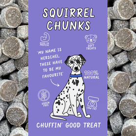 Squirrel & Turmeric Chunks 500g