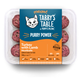 Tabby's Table PURRY POWER Turkey with Lamb 360g