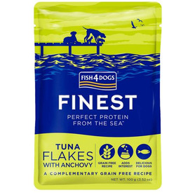 Fish4Dogs Finest Tuna Flakes with Anchovy 100g