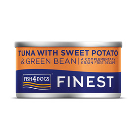 Fish4Dogs Finest Tuna with Sweet Potato & Green Bean 85g