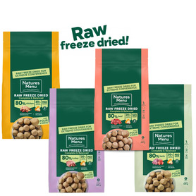 Natures Menu Freeze Dried Complete Raw Meal