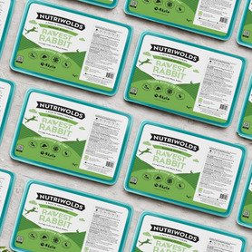 Nutriwolds Rawest Whole Rabbit Extra Fine 500g