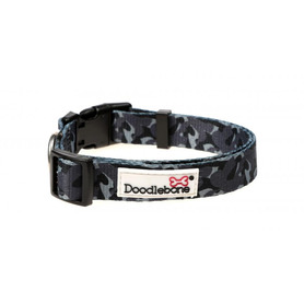 Doodlebone Originals Pattern Dog Collar Smokey Camo 