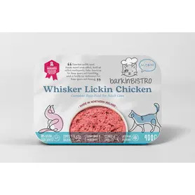Barkin Bistro Whiker Lickin Chicken Cat Food 400g
