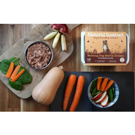 Natural Instinct Working Dog Beef and Chicken 2x500g