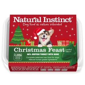 Natural Instinct Dog Christmas Feast 2x500g *Passed Best Before*