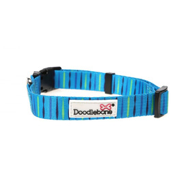 Doodlebone Originals Pattern Dog Collar Beyond The Blue 