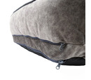 Grey Fleece Lined Sofa Bed