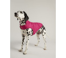 Joules Quilted Pet Coat Raspberry
