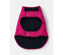 Joules Quilted Pet Coat Raspberry