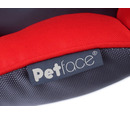 PetFace Oxford Oval Pet Bed Red - Large