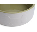 PetFace Bone Ceramic Bowl Cream Green 20cm 
