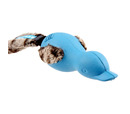 GiGwi Duck 'Push To Mute' with Plush Tail Blue