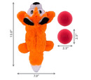 KONG Cozie Pocketz Fox Medium