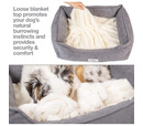 PetFusion - Cuddler Dog Bed - 30x24 Inch