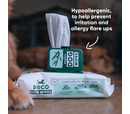 Beco Bamboo Dog Wipes Unscented 