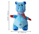 KONG Holiday Knots Belly Hippo Medium Large