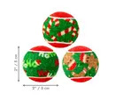 KONG Holiday SqueakAir Balls 6pk Small 2025