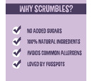 Scrumbles Krunchies Cat Calming Pillow Treats 60g