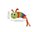 KONG Cat Bat-A-Bout Clackz Caterpillar