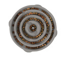 Outward Hound FunFeeder - Drop Grey Large