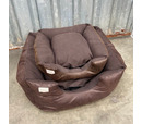 *REDUCED TO CLEAR* Deluxe Settee Dark Brown