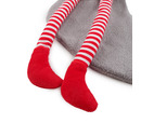 Rosewood Crinkle Santa Sock