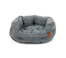 PetFace Heather Tweed Oval Pet Bed