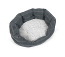 PetFace Heather Tweed Oval Pet Bed