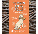 Just 'Ere Fot Treats - Chicken Jerky Rolls PK10