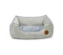 PetFace Grey Cord Square Pet Bed