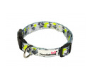 Doodlebone Originals Pattern Dog Collar - Neon Paint Splat