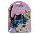 Hem&Boo Snag Free Cat Harness and Lead Set - Assorted Colours