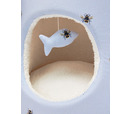 Joules Ticking Bee Hideaway Bed