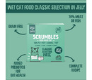 Scrumbles Wet Cat Pate Classic Selection 12 x 80g