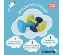 COA Coachi Training Dumbbell - Light Blue Large