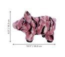 KONG Low Stuff Stripes Pig Medium