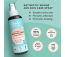 Charlie The Vet Antiseptic Wound & Skin Care Spray for All Animals 100ml
