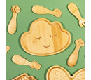 Bamboo Cloud Plate 