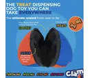 The Clam - Treat Dispensing Training Toy - Pink & Purple