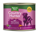Natures Menu Country Hunter Tin - Wild Venison with Superfoods 